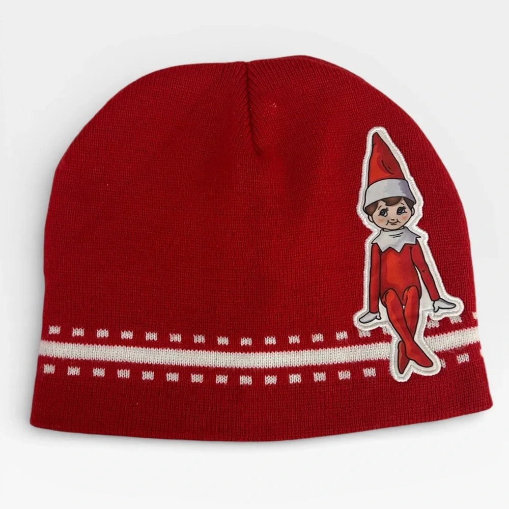 5 for $25🔥The‎ Elf On The Shelf Red Sock Hat Beanie Toddler One Size